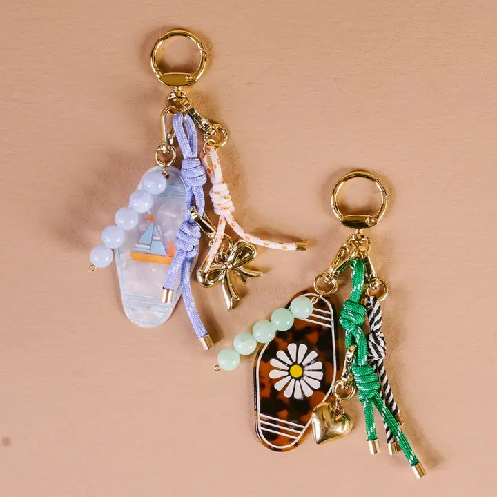 Motel Key Bag Charm
