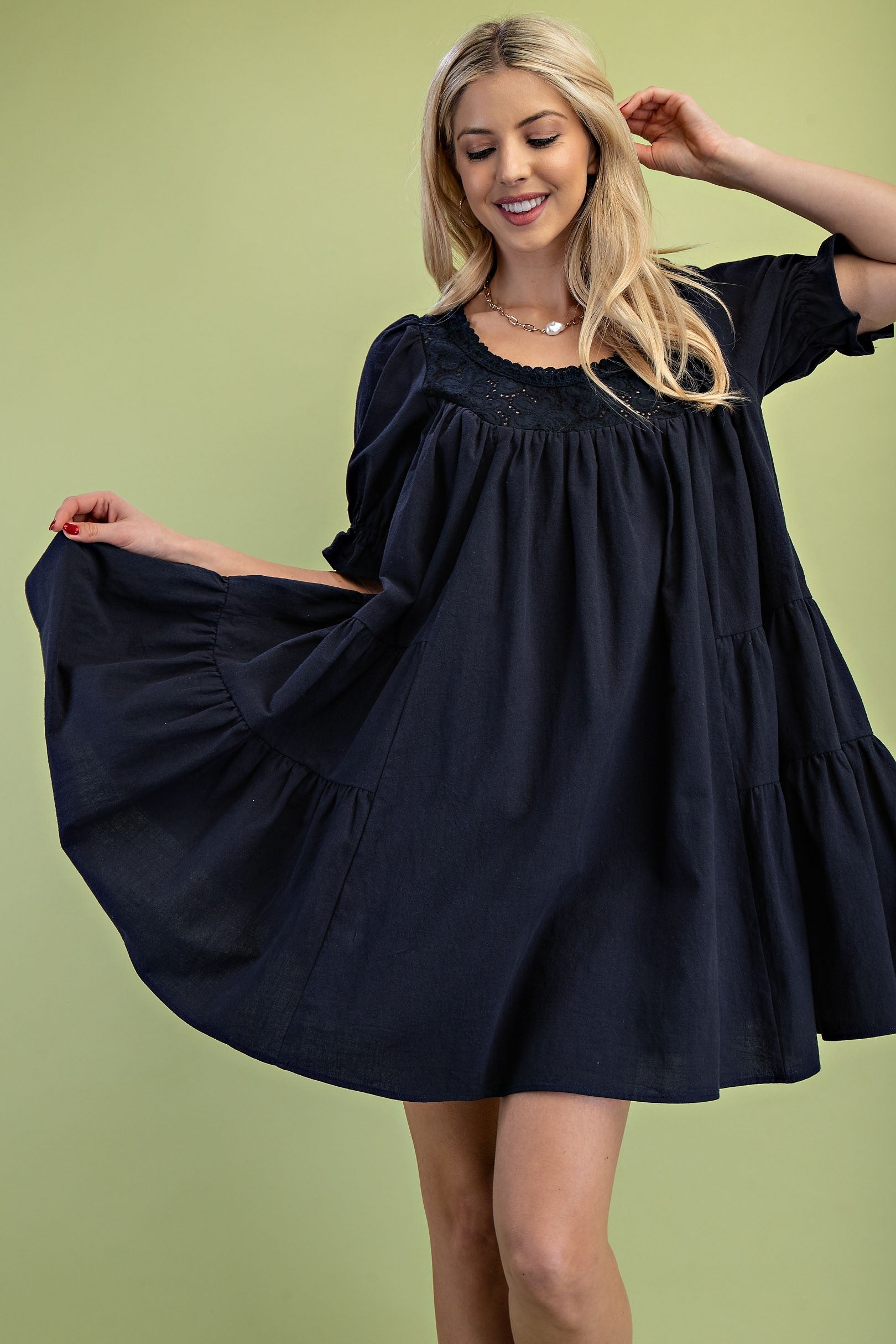 The Prim Mini Dress