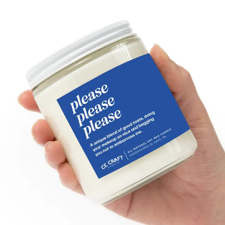Please Please Please Candle