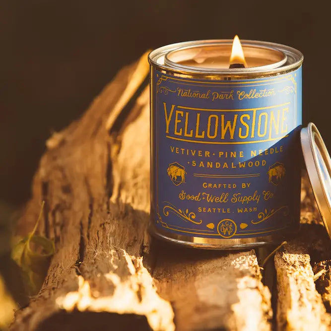 Yellowstone National Park Candle
