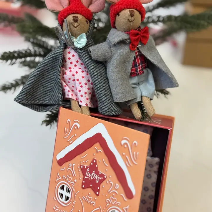 Levlovs Christmas Mice in A Box