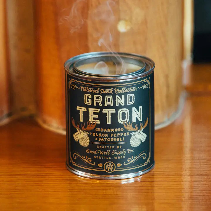 Grand Teton National Park Candle
