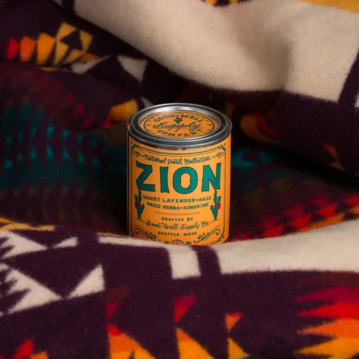 Zion National Park Candle