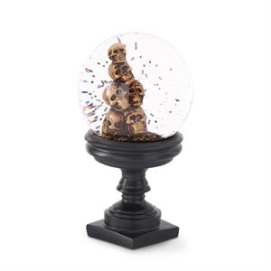 Halloween Skull Snow Globe