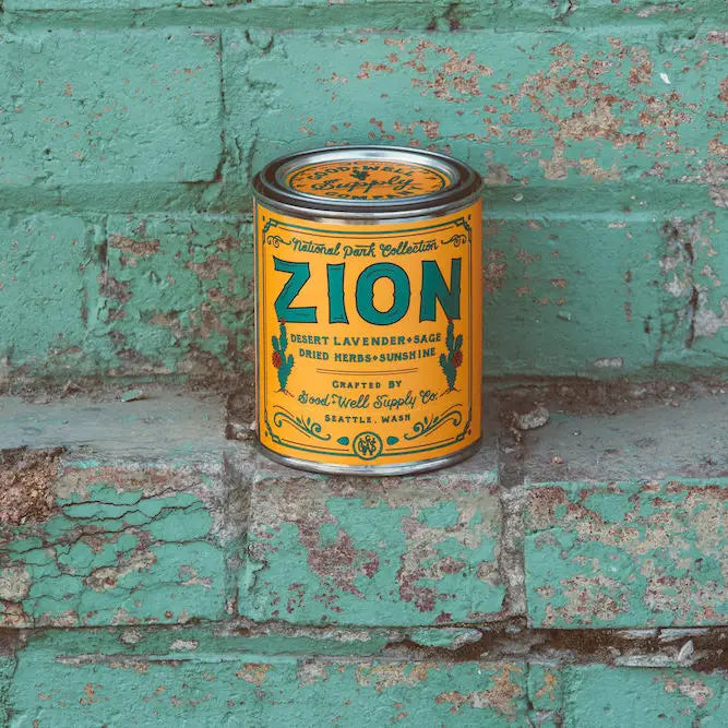 Zion National Park Candle