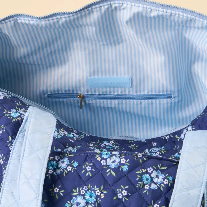 On-The-Go Quilted Weekender Bag