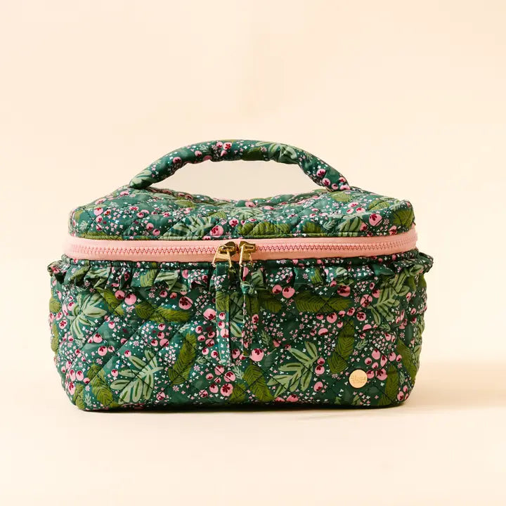 Glam & Go Quilted Cosmetic Bag