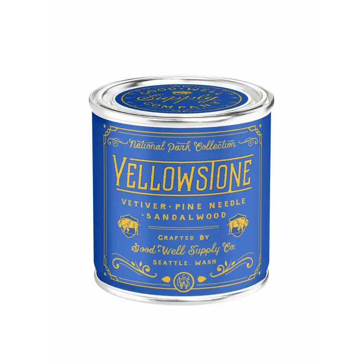 Yellowstone National Park Candle