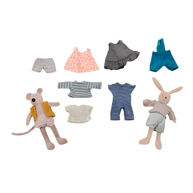 Rabbit & Mouse Wardrobe Suitcase