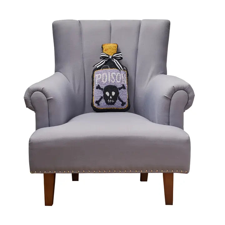 Poison Bottle Hook Pillow