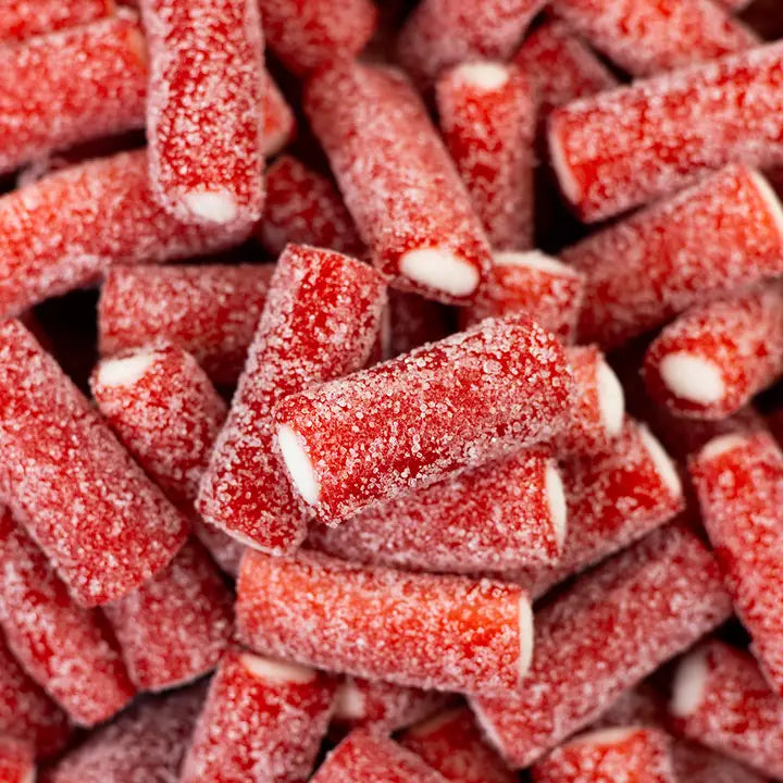 Sour Strawberry Licorice Bites