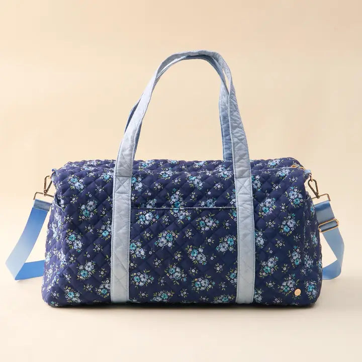 On-The-Go Quilted Weekender Bag