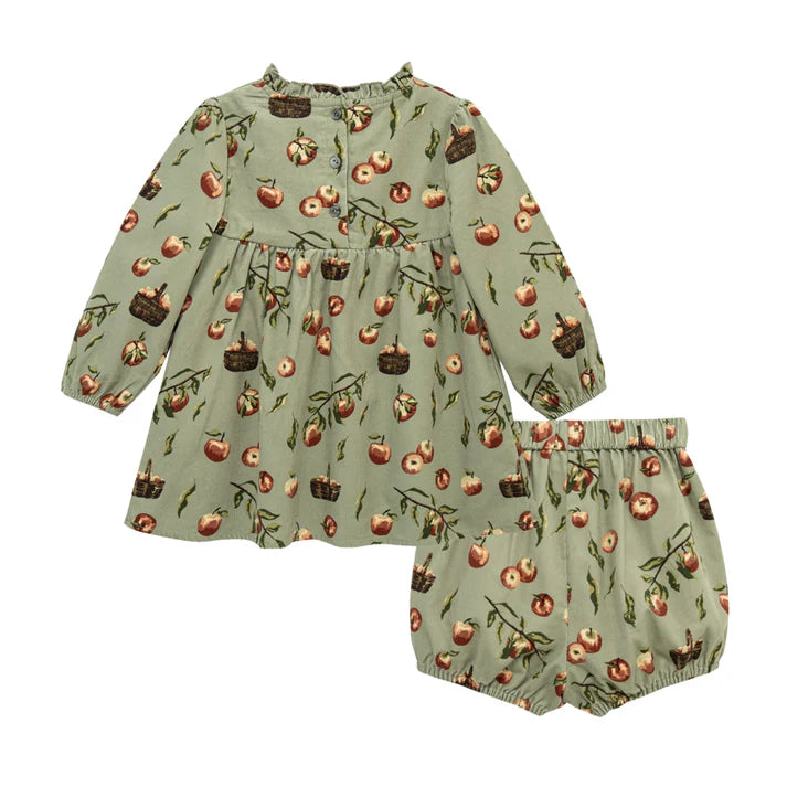 Corduroy Dress and Bloomer