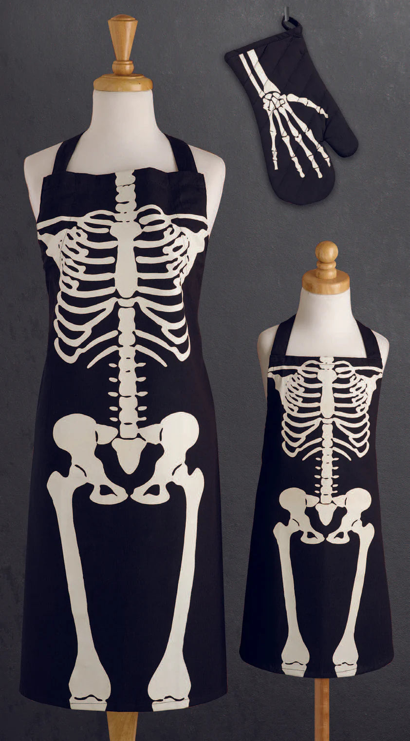 Skeleton Oven Mitt