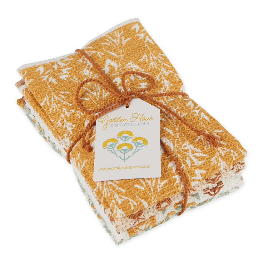 Cozy Days Waffle Dishcloth Set