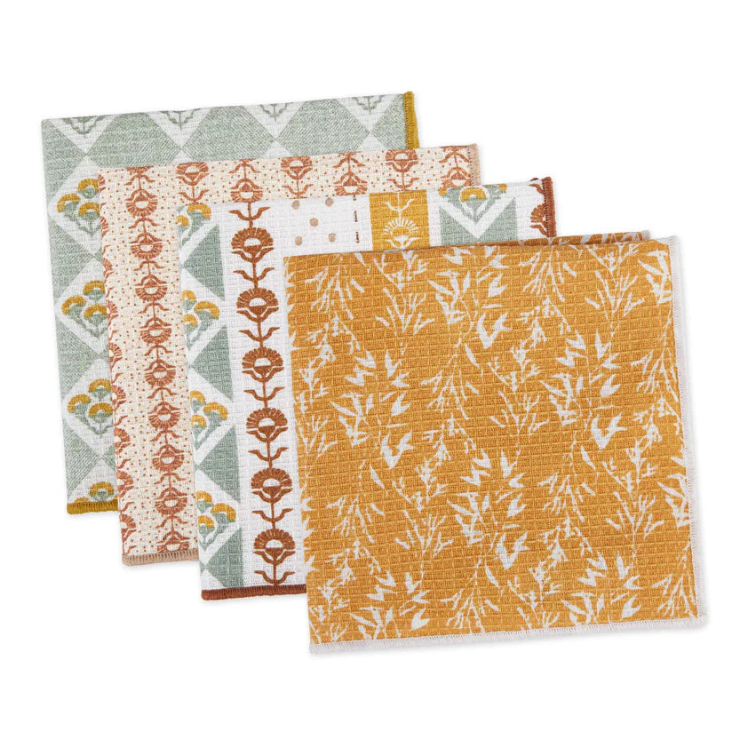 Cozy Days Waffle Dishcloth Set