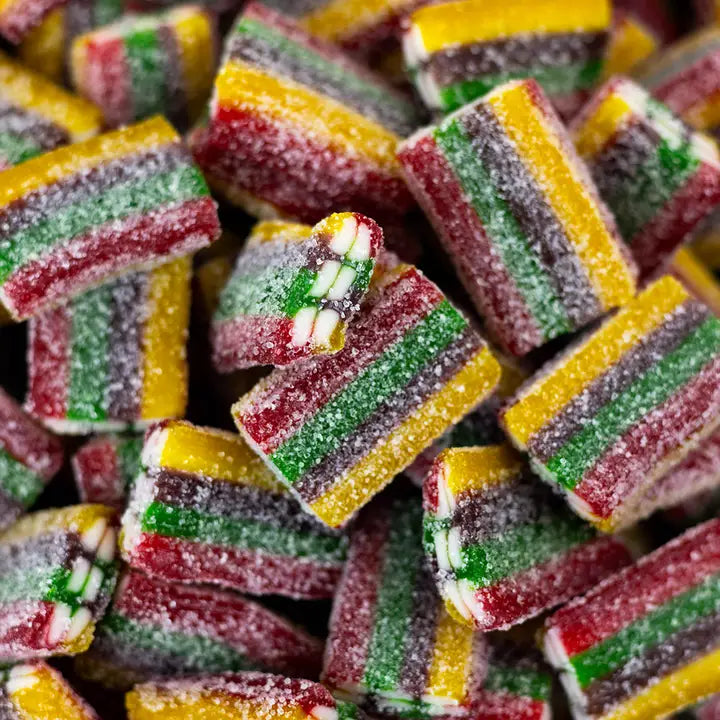 Sour Rainbow Bricks