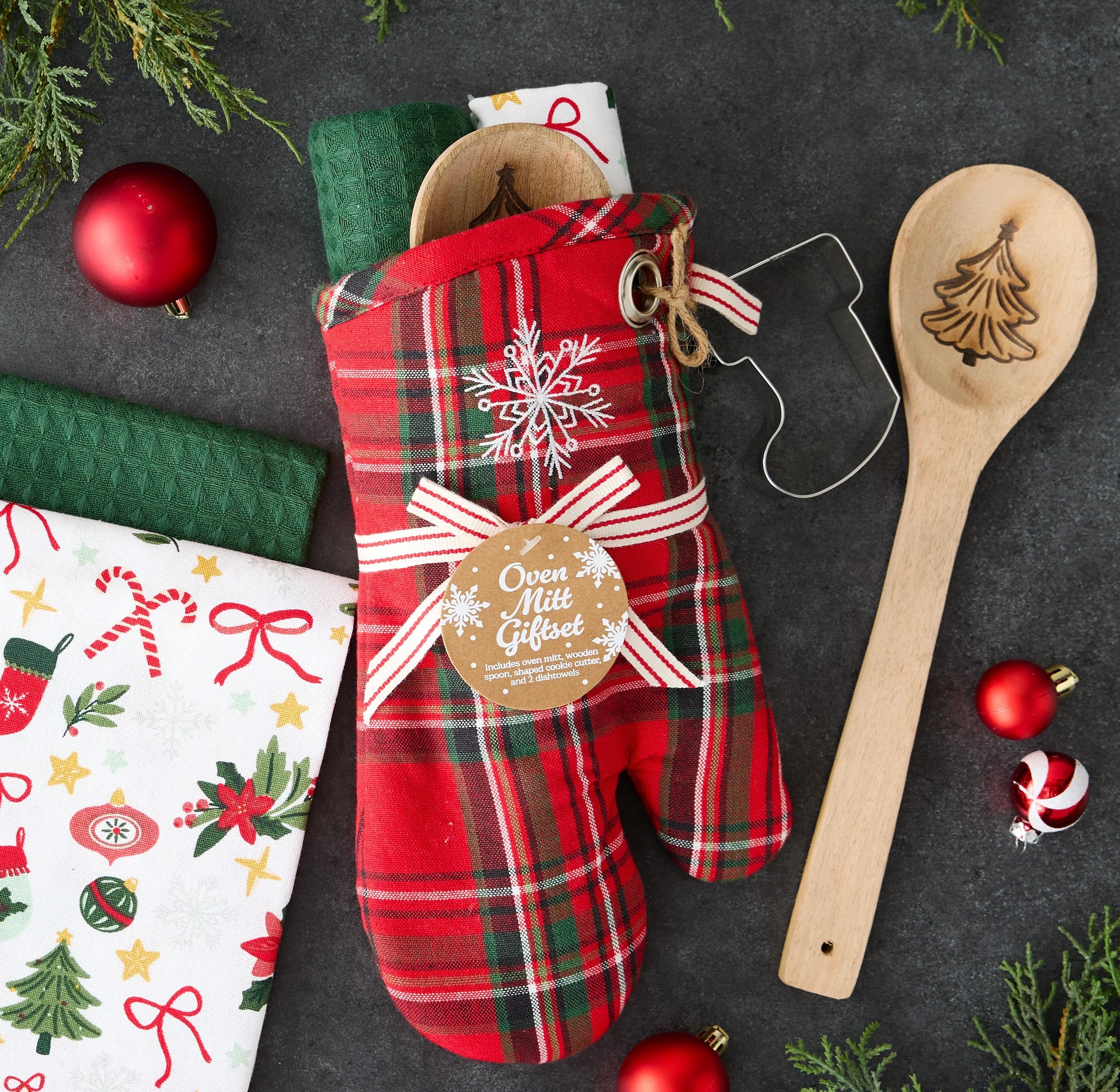 Merry Snowflake Kitchen Gift Set
