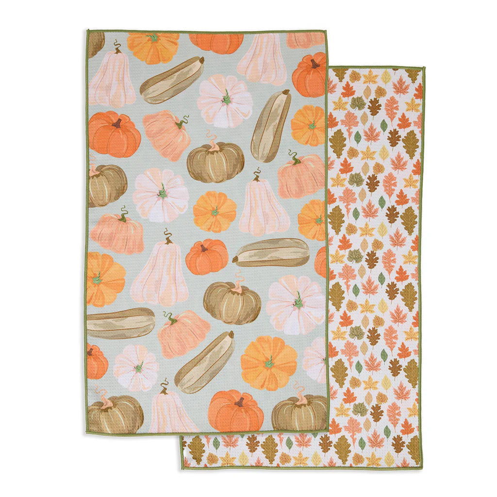 Heirloom Pumpkins Microfiber Dishtowel