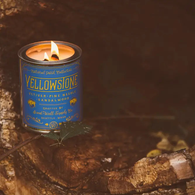 Yellowstone National Park Candle