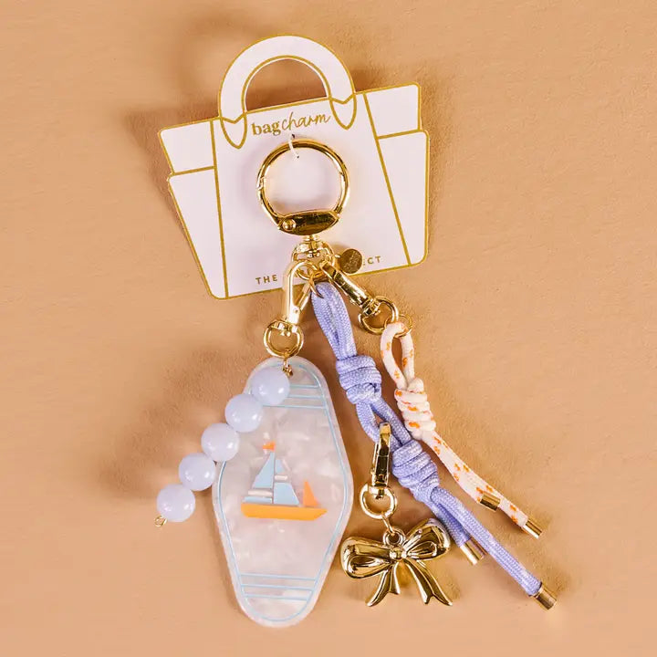 Motel Key Bag Charm