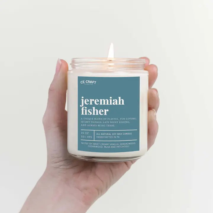 Jeremiah Fisher Scented Candle