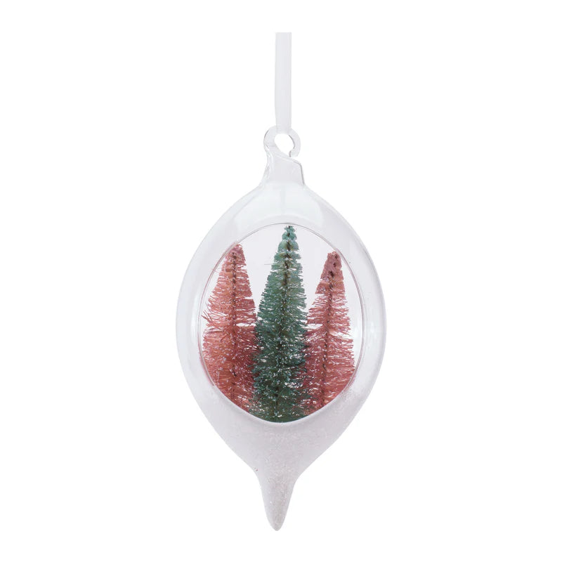 Triple Tree Open Ornament