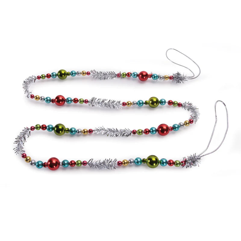 Tinsel and Bead Garland