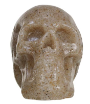 Spooky Resin Skull