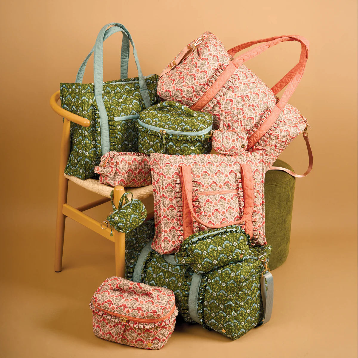 Glam & Go Quilted Cosmetic Bag