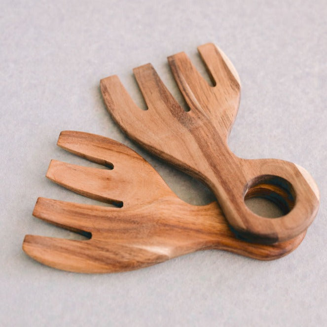 Acacia Wood Salad Servers
