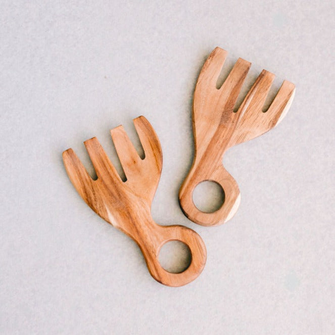 Acacia Wood Salad Servers