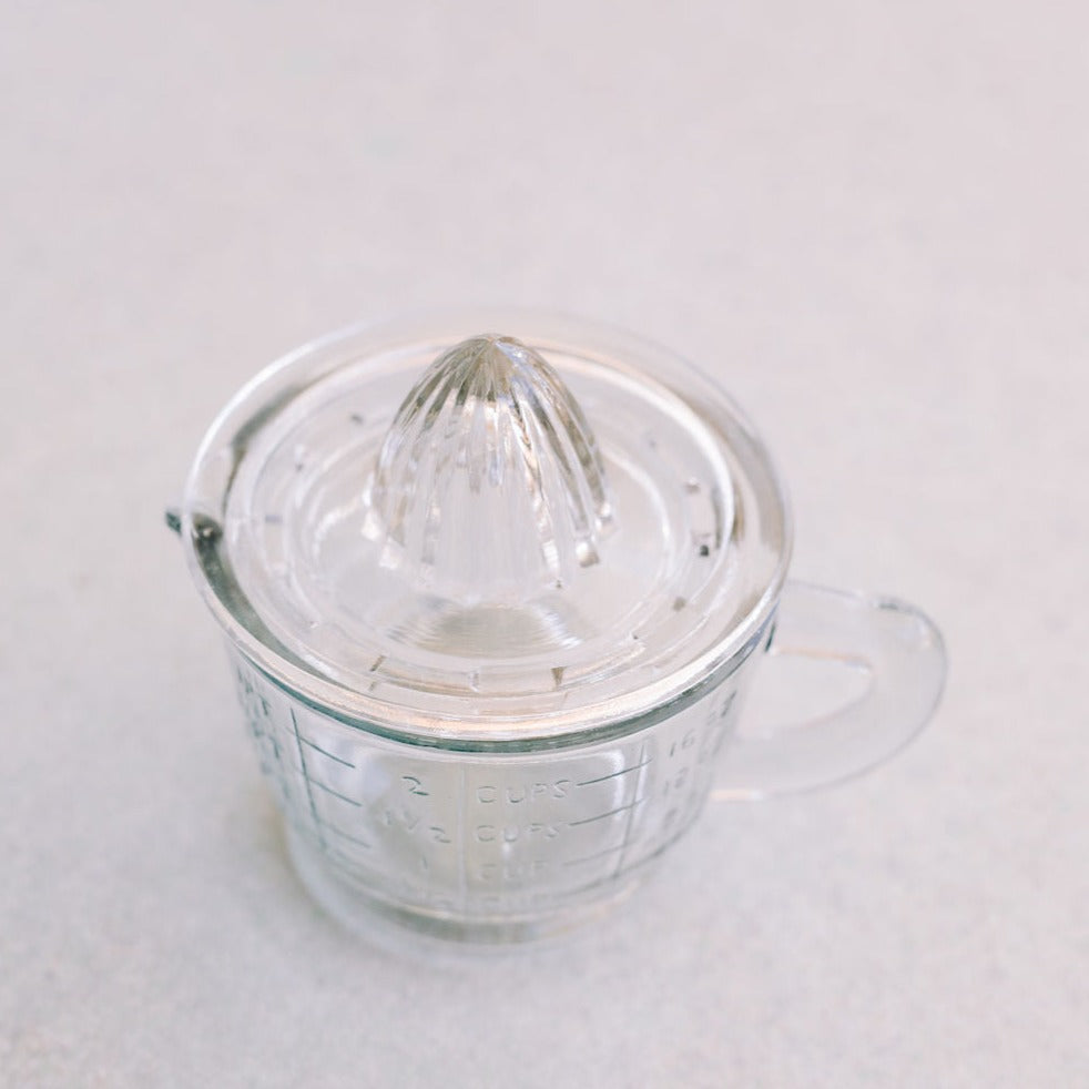 Pressed Glass Juicer
