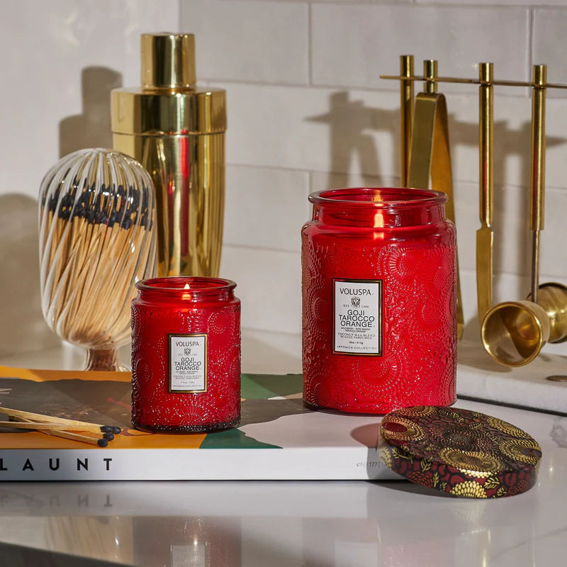 Voluspa Goji Tarocco Orange Candle