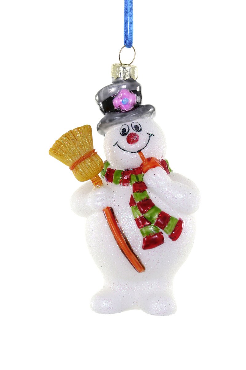 Vintage frosty the snowman ornament