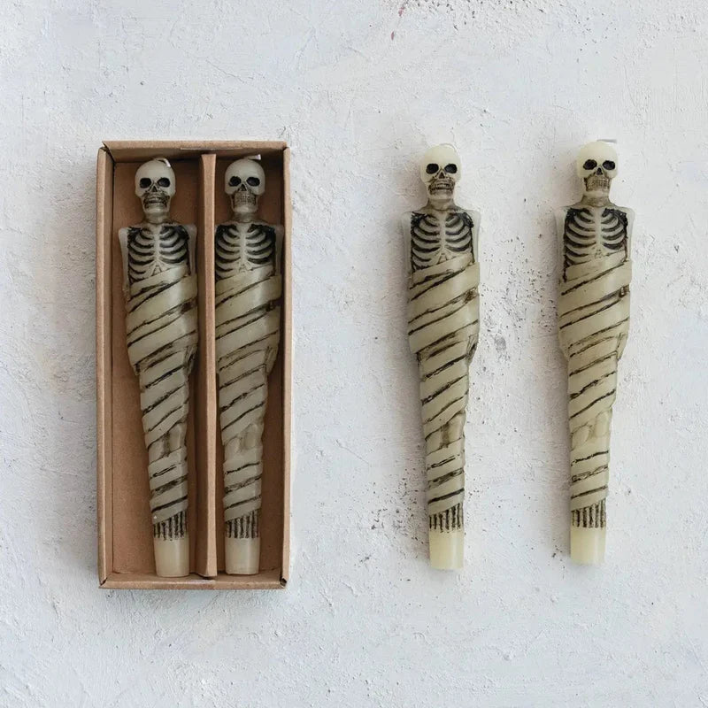 Unscented Fall Taper Candles
