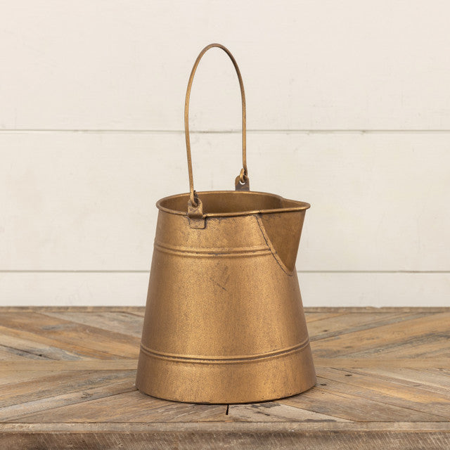 Gold Garden Pitcher