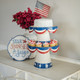 Patriotic Dessert Stands