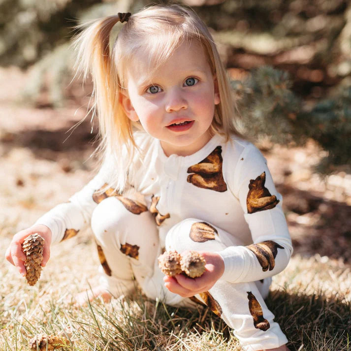 Bamboo Zipper Pajama