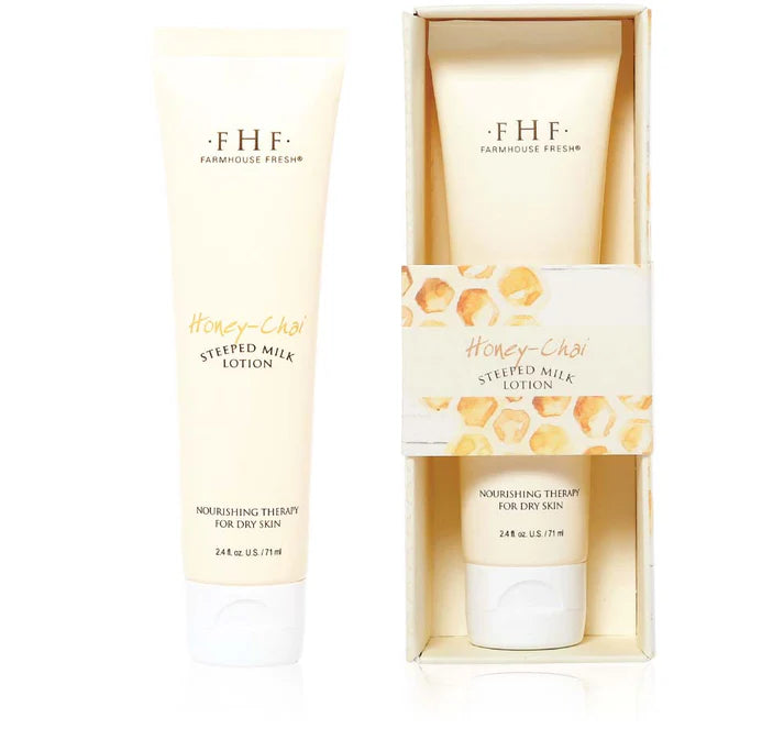 Honey-Chai Steeped Milk Lotion for Hands