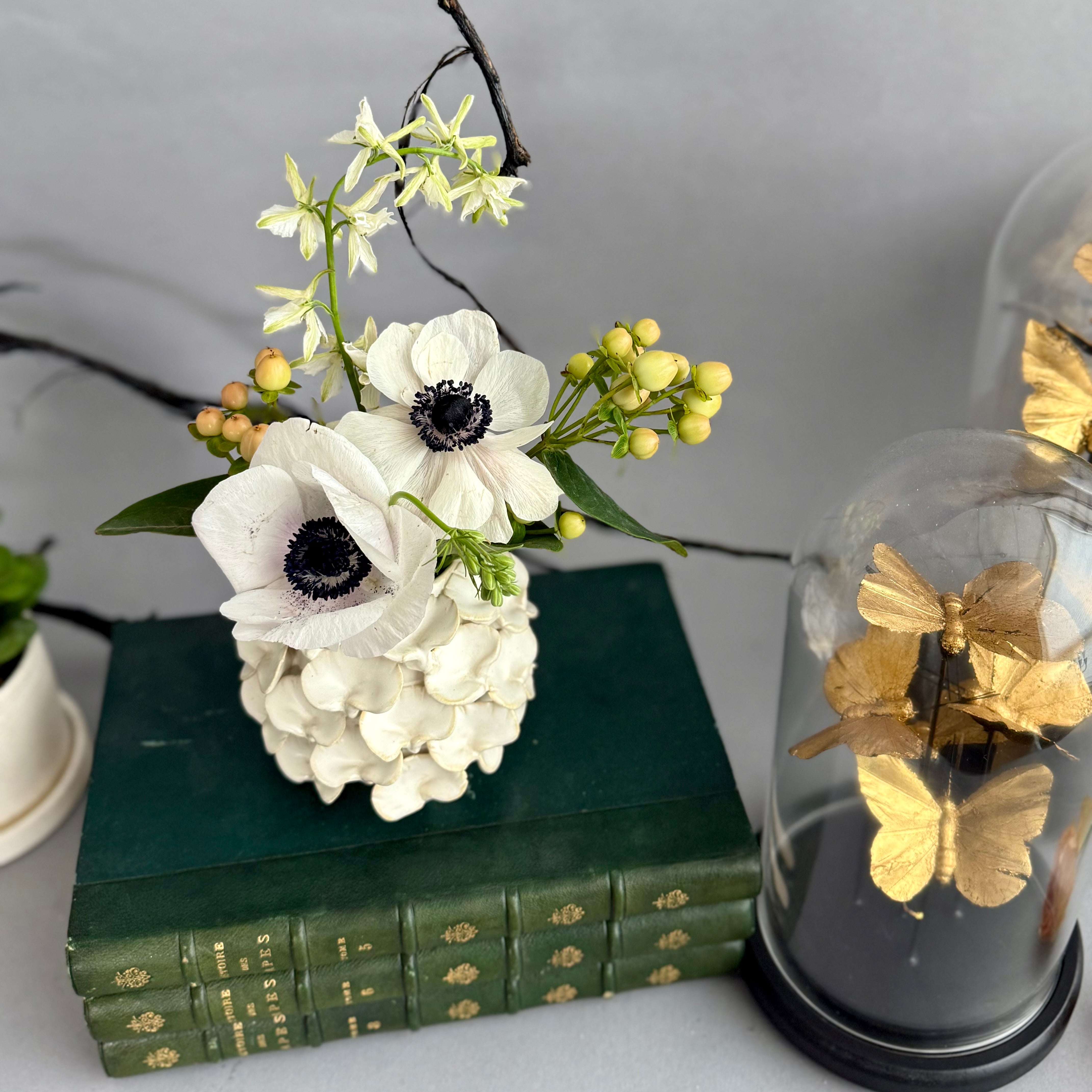 Ginkgo Budvase