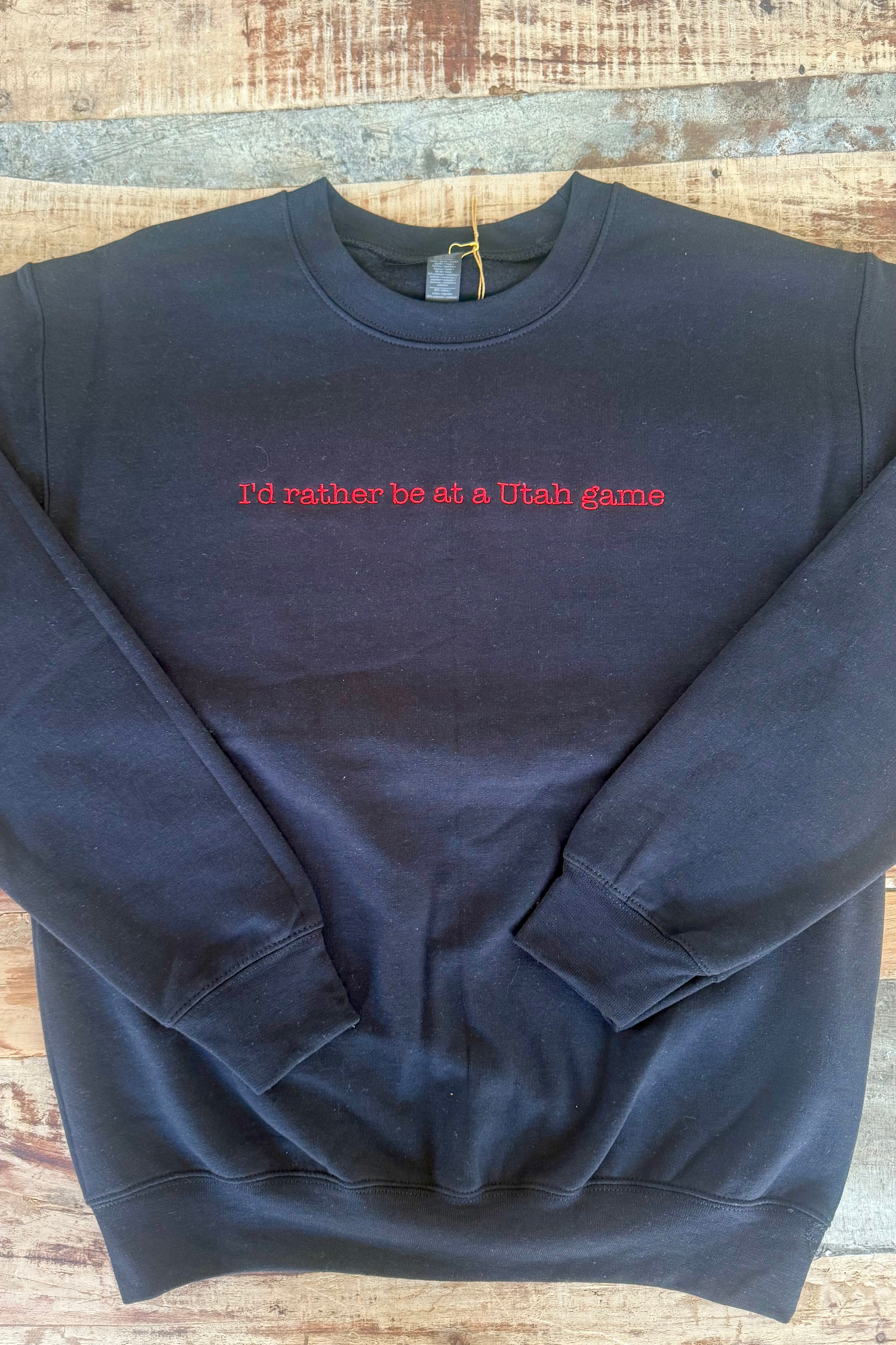 The Rather Be At A Utah Game Crewneck