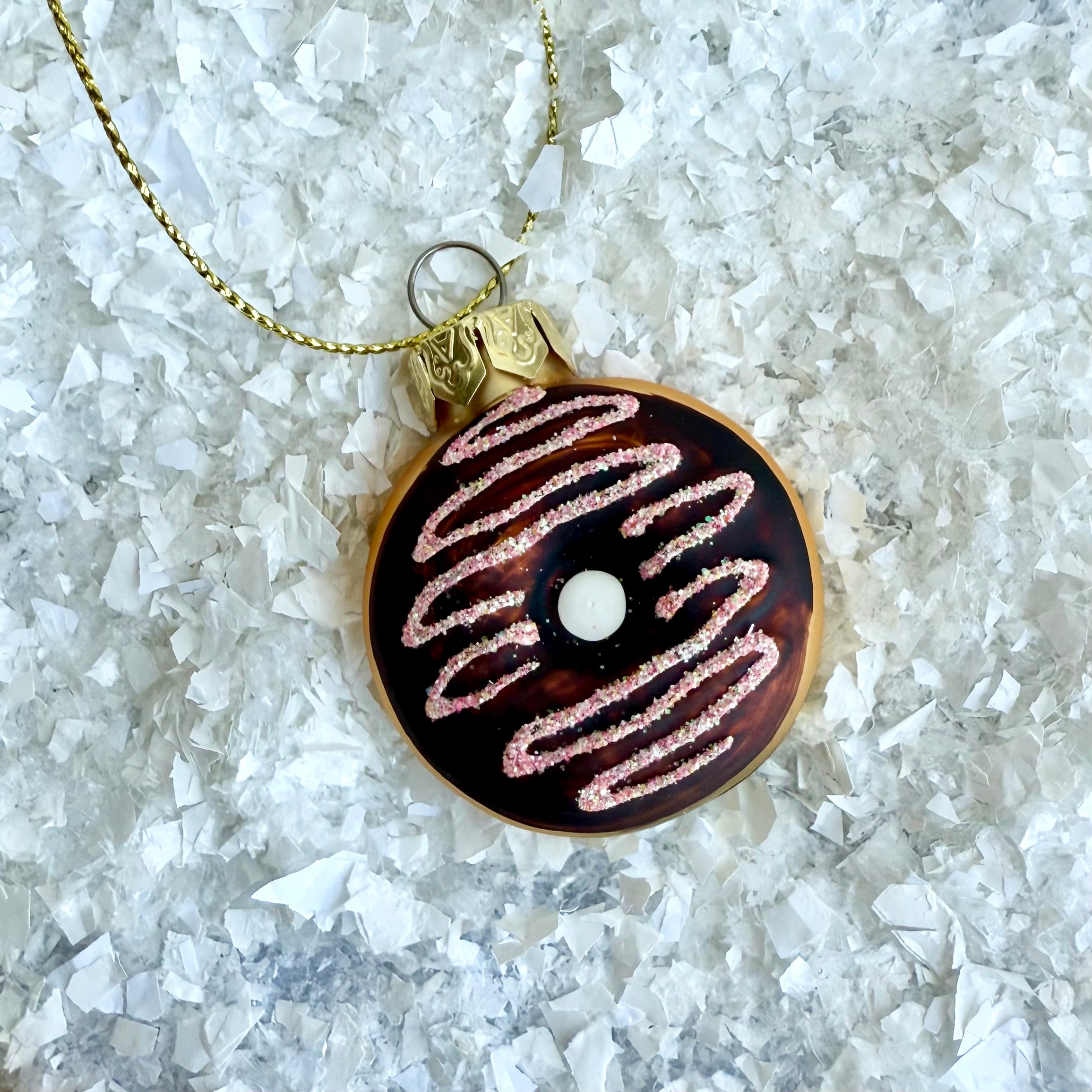 Donut with Sprinkles Ornament