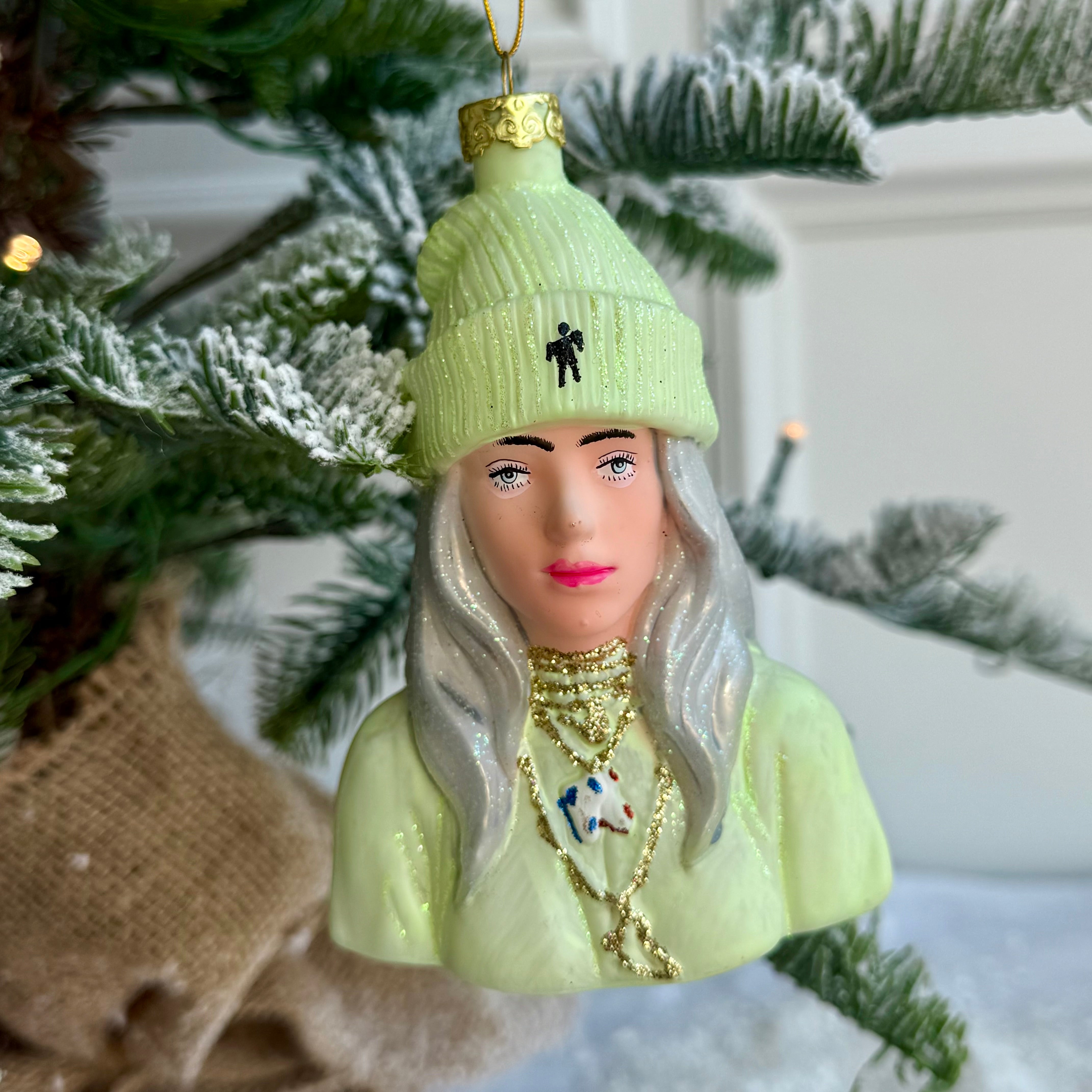 Billie Eilish ornament