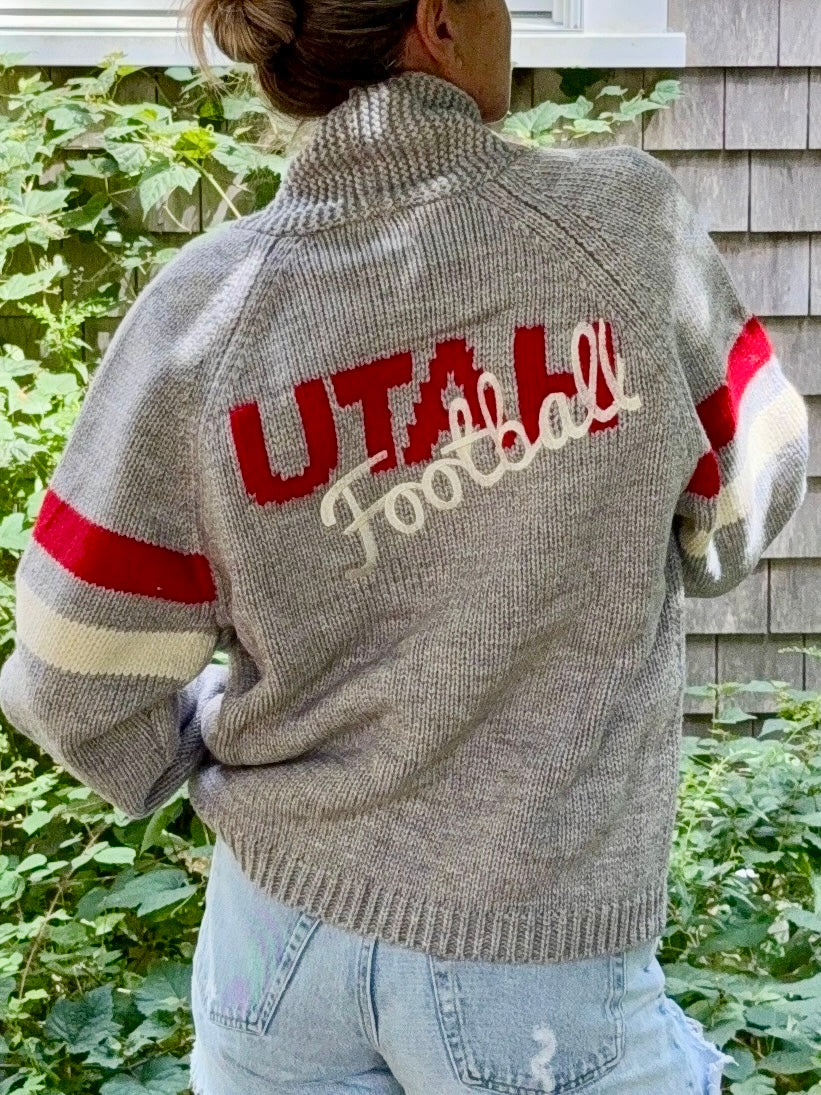 University of Utah Varsity Cardigan (Pre-Order)