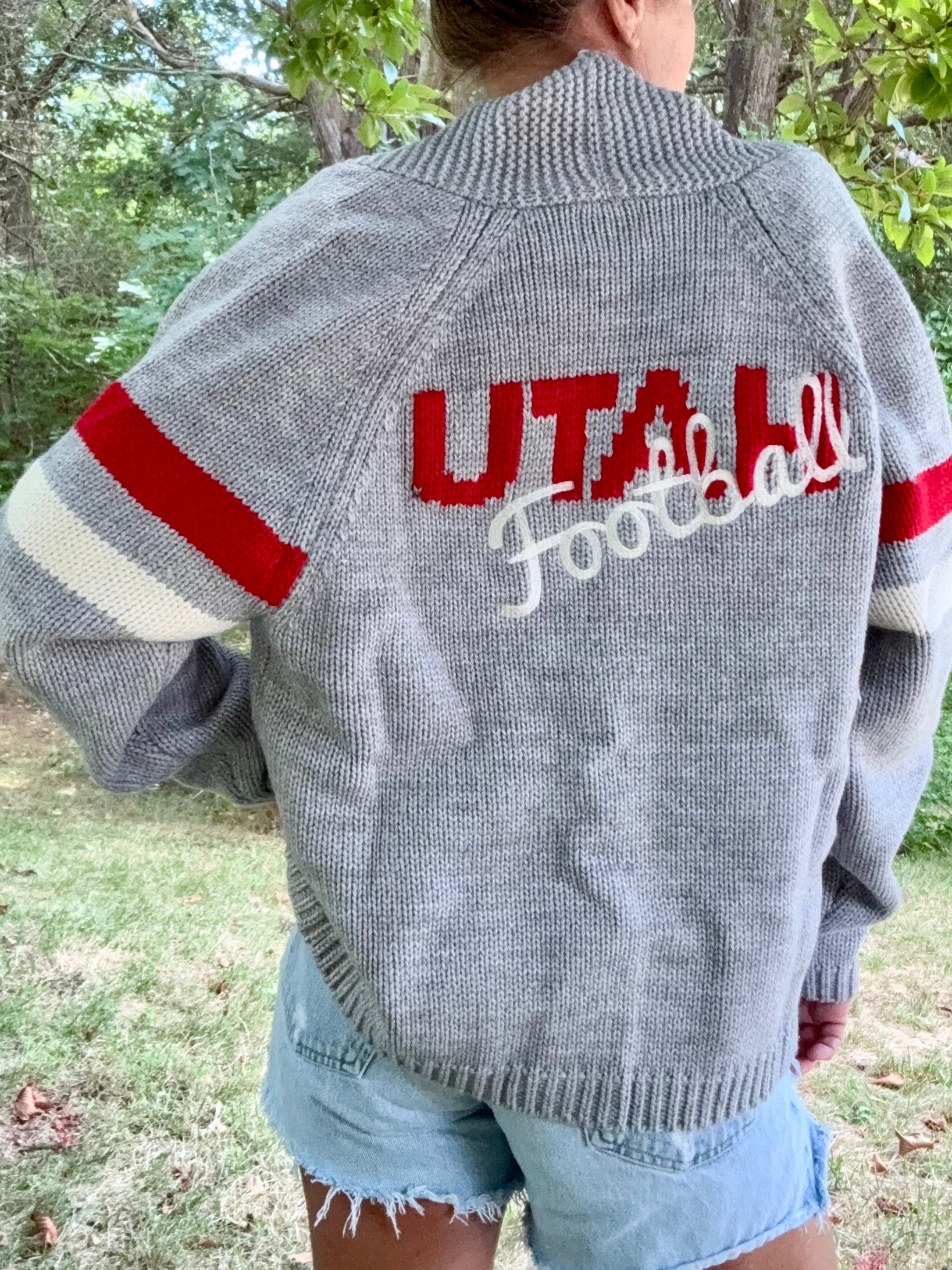 University of Utah Varsity Cardigan (Pre-Order)