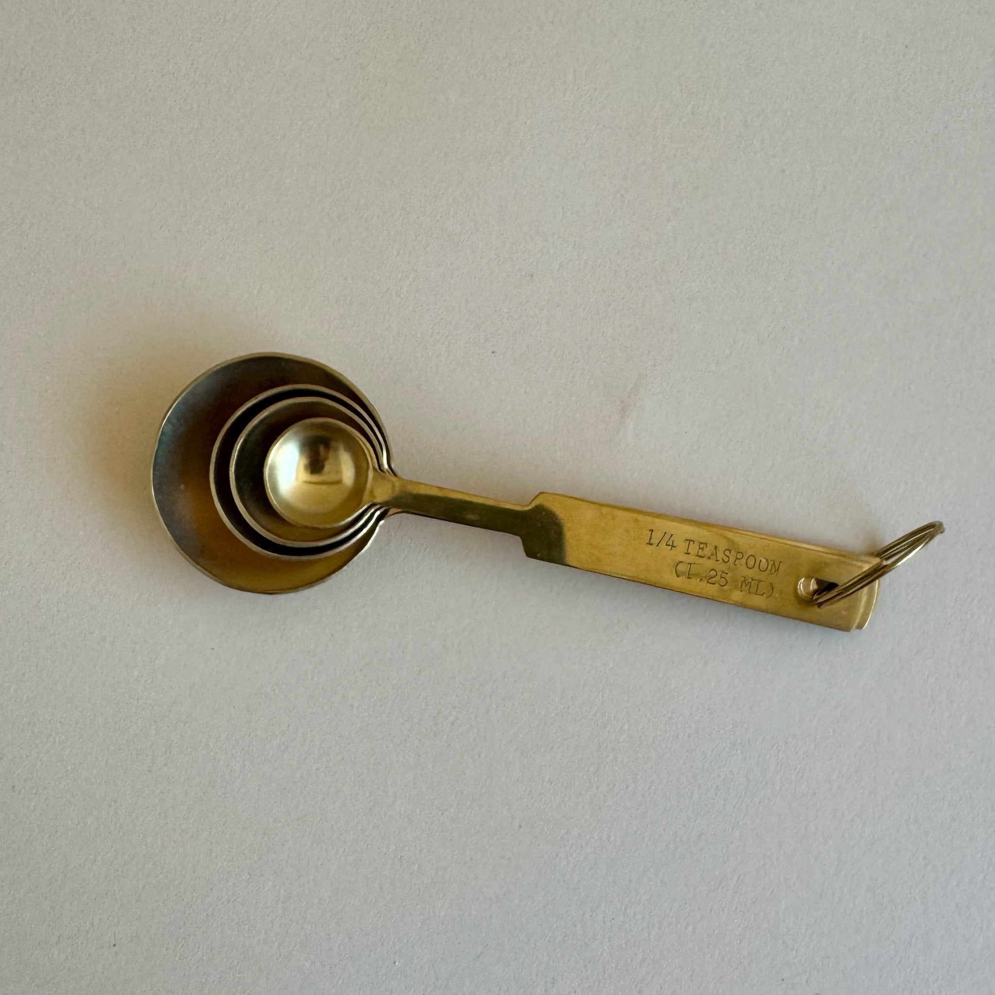 Gold Measuring Spoons