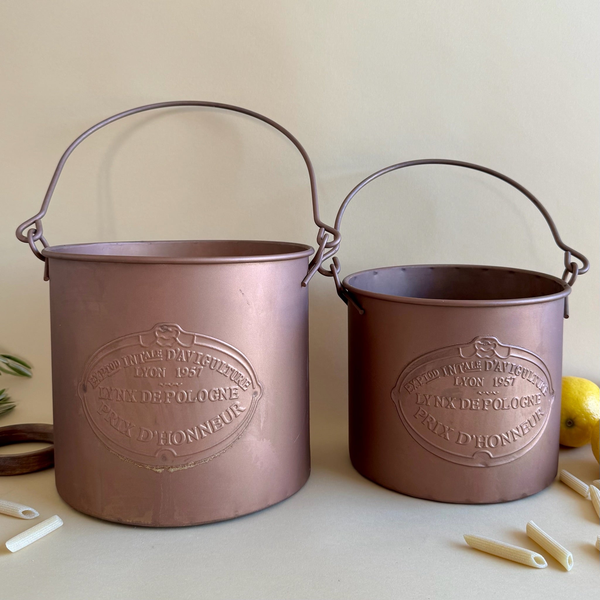 Copper Buckets