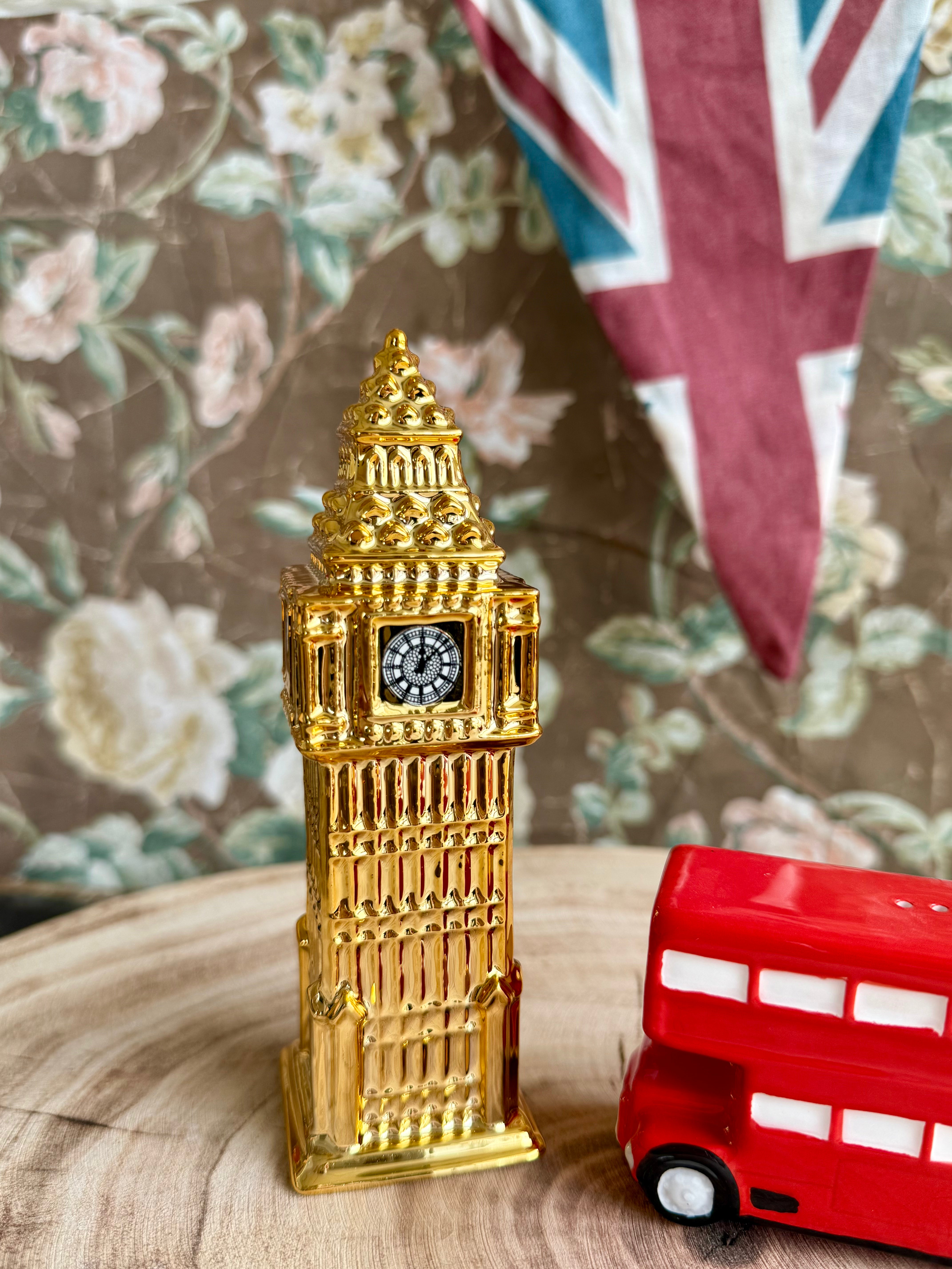 Big Ben and Double Decker Bus Salt and Pepper Set