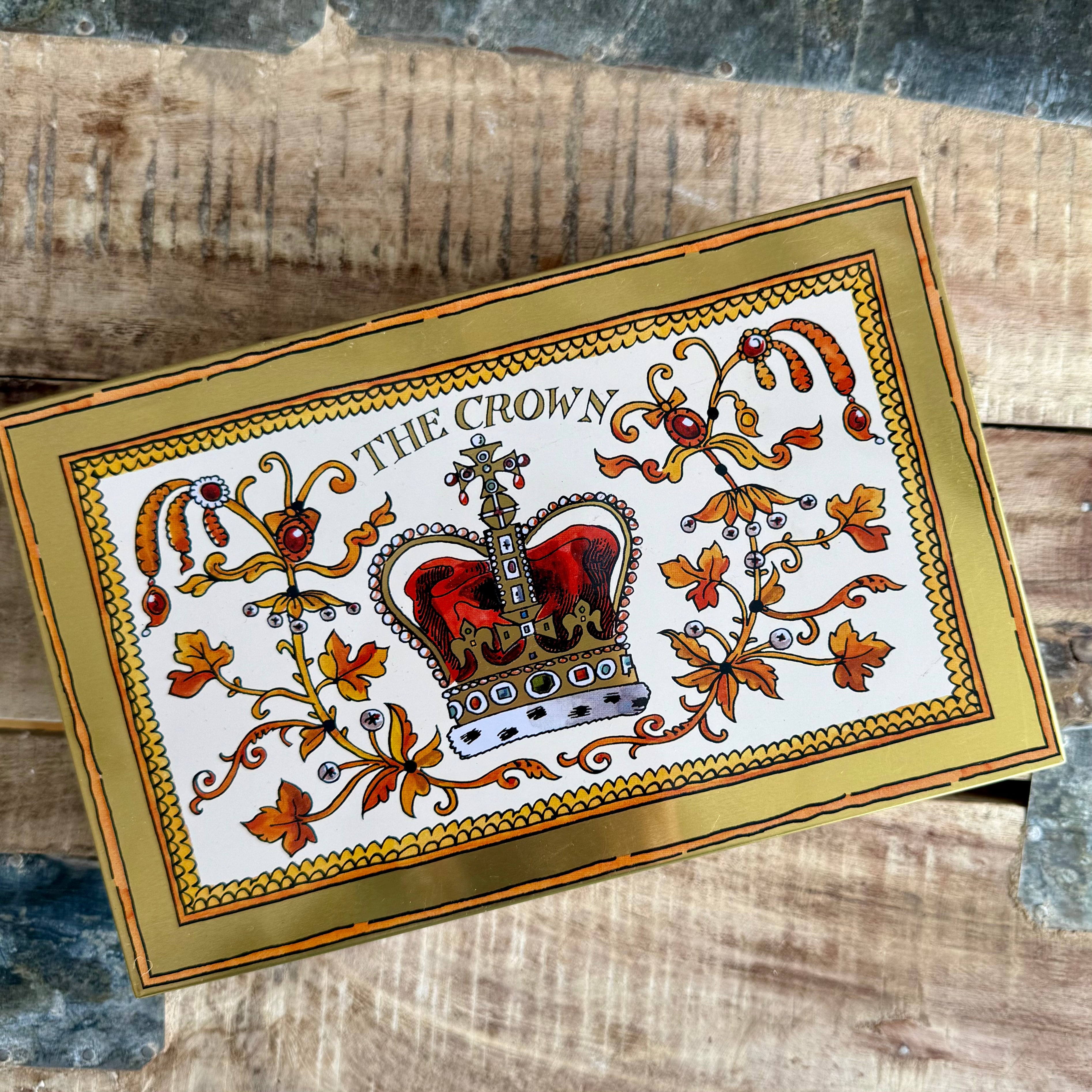 Crown Jewels Hinged Tin